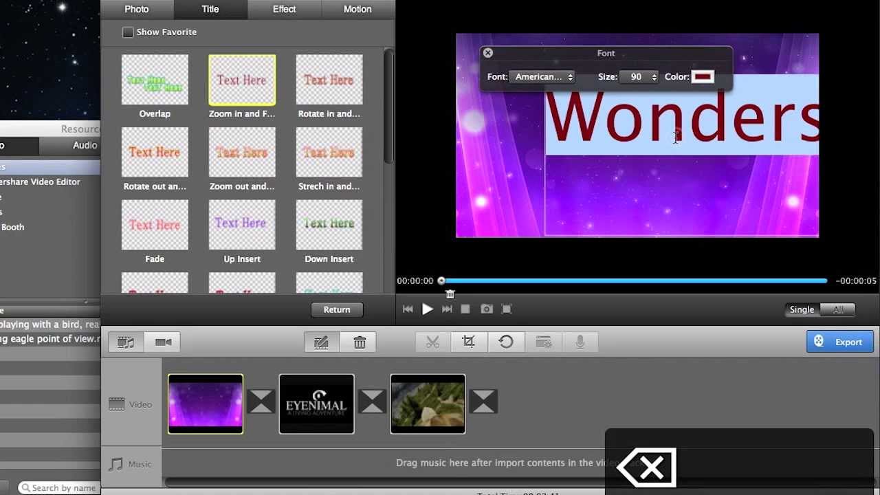 best video editing tools for mac
